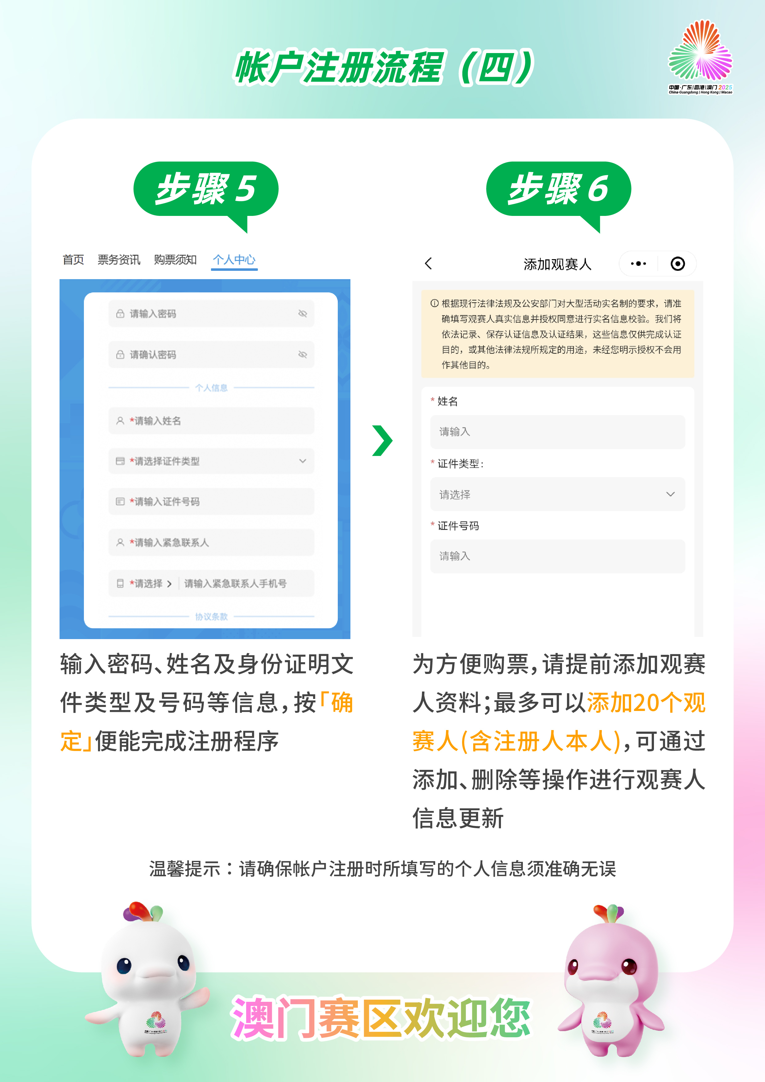帳戶註冊流程步驟四